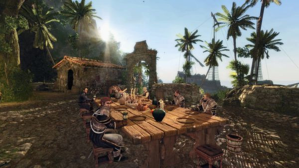 Игра Risen 2: Dark Waters, скриншот