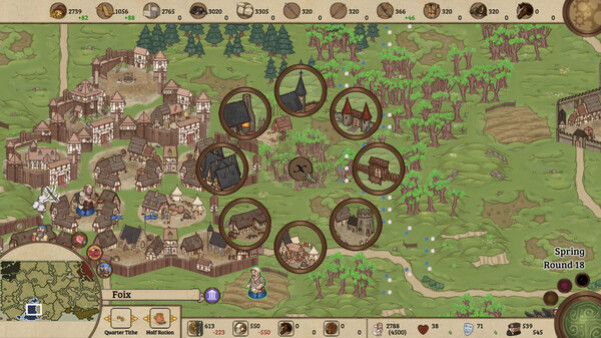 Игра Rising Lords, скриншот