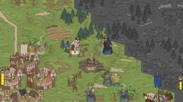 Игра Rising Lords, скриншот