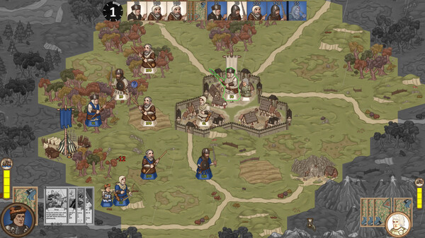 Игра Rising Lords, скриншот