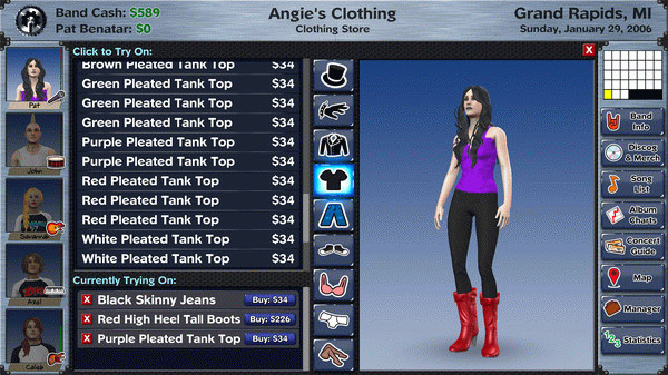 Игра Rising Star 2, скриншот