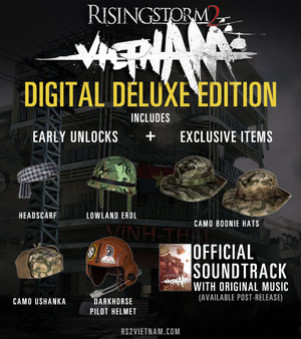 Игра Rising Storm 2: Vietnam - Digital Deluxe Edition Upgrade, скриншот