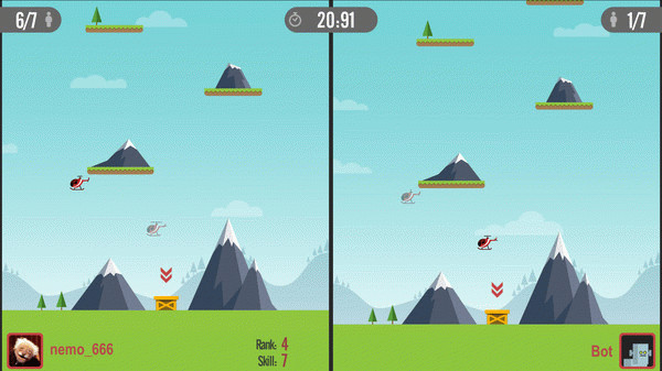Игра Risky Rescue, скриншот