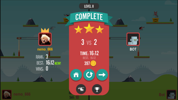 Игра Risky Rescue, скриншот