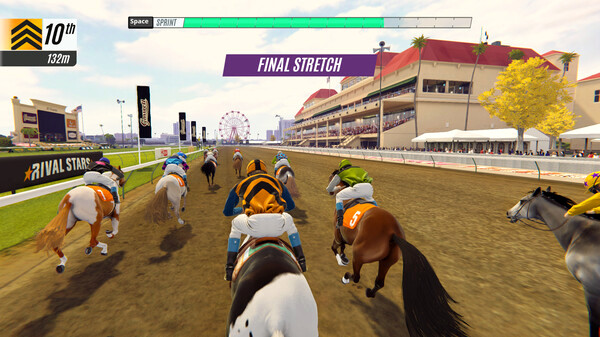 Игра Rival Stars Horse Racing: Desktop Edition, скриншот