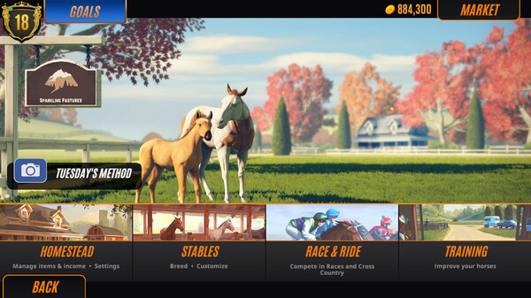 Игра Rival Stars Horse Racing: Desktop Edition, скриншот