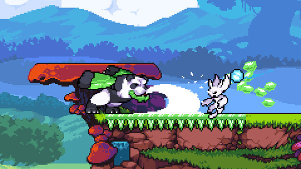Игра Rivals of Aether: Panda Etalus, скриншот