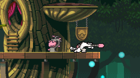 Игра Rivals of Aether: Panda Maypul, скриншот