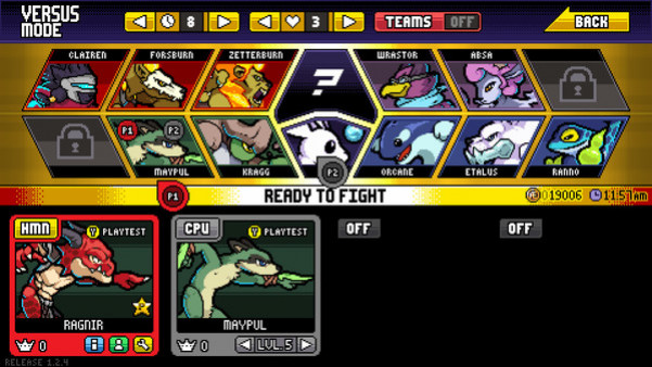 Игра Rivals of Aether: Ragnir Maypul, скриншот