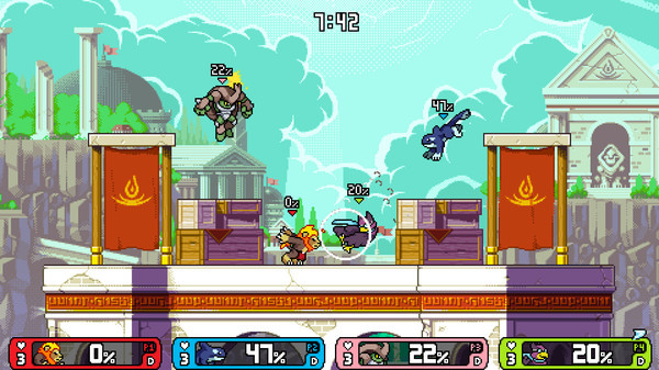 Игра Rivals of Aether, скриншот