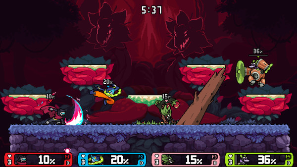 Игра Rivals of Aether, скриншот