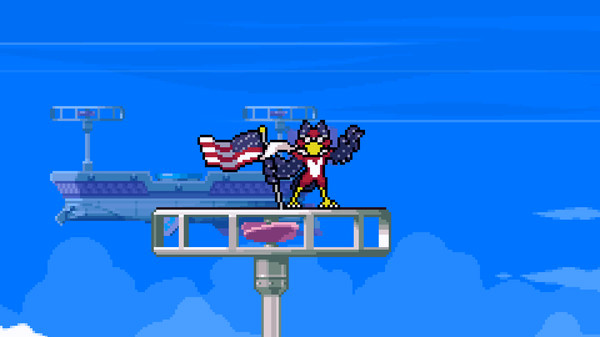 Игра Rivals of Aether: Spangled Wrastor, скриншот