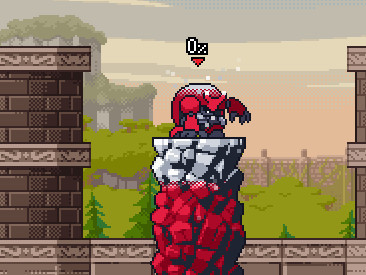 Игра Rivals of Aether: Summit Kragg, скриншот