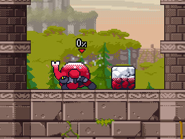 Игра Rivals of Aether: Summit Kragg, скриншот