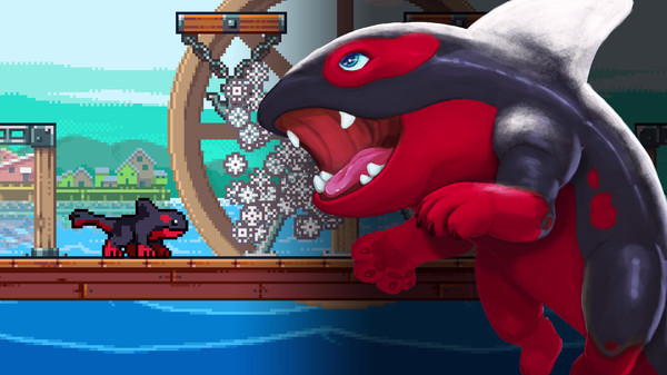 Игра Rivals of Aether: Summit Orcane, скриншот