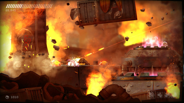 Игра RIVE: Wreck, Hack, Die, Retry!, скриншот