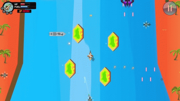 Игра River Attack, скриншот