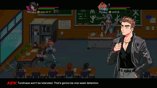 Игра River City Girls 2, скриншот