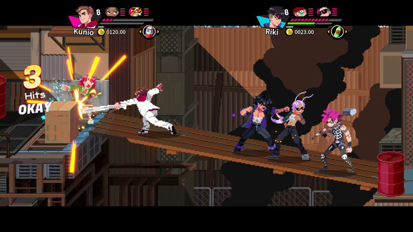 Игра River City Girls 2, скриншот