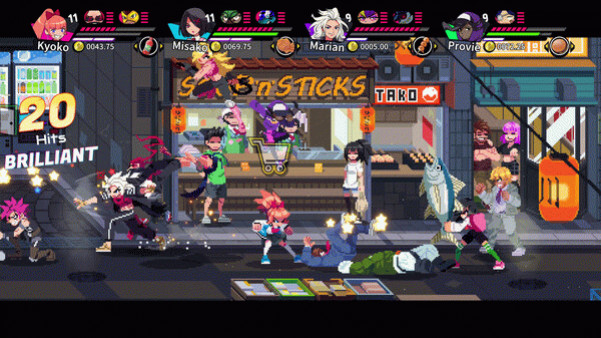 Игра River City Girls 2, скриншот