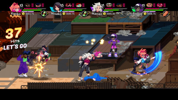 Игра River City Girls 2, скриншот