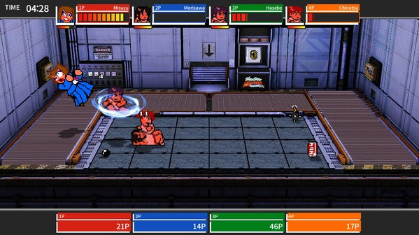 Игра River City Melee : Battle Royal Special, скриншот