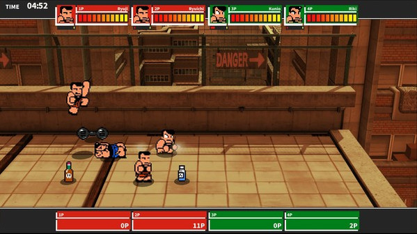 Игра River City Melee Mach!!, скриншот