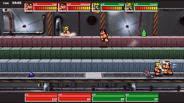 Игра River City Melee Mach!!, скриншот