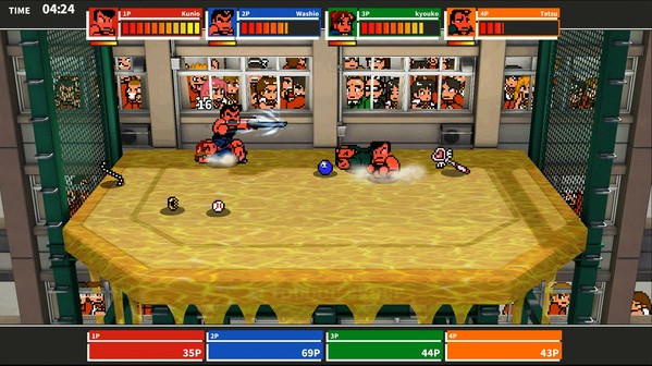 Игра River City Melee Mach!!, скриншот