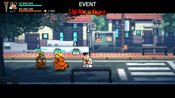 Игра River City: Rival Showdown, скриншот