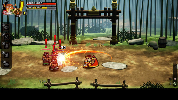 Игра River City Saga: Journey to the West, скриншот
