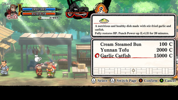 Игра River City Saga: Three Kingdoms Next, скриншот