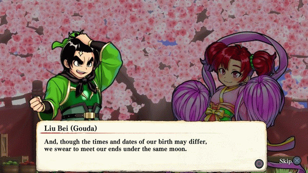 Игра River City Saga: Three Kingdoms, скриншот