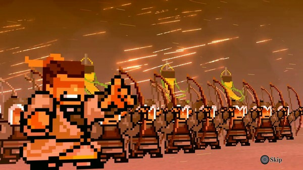 Игра River City Saga: Three Kingdoms, скриншот