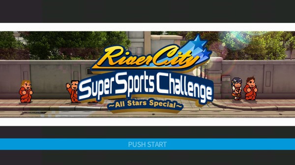 Игра River City Super Sports Challenge ~All Stars Special~, скриншот