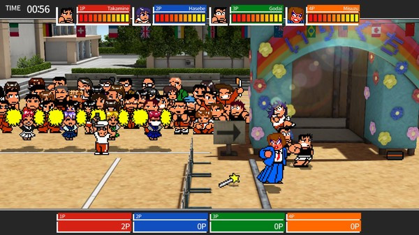 Игра River City Super Sports Challenge ~All Stars Special~, скриншот