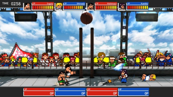 Игра River City Super Sports Challenge ~All Stars Special~, скриншот