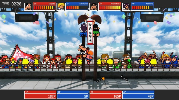 Игра River City Super Sports Challenge ~All Stars Special~, скриншот