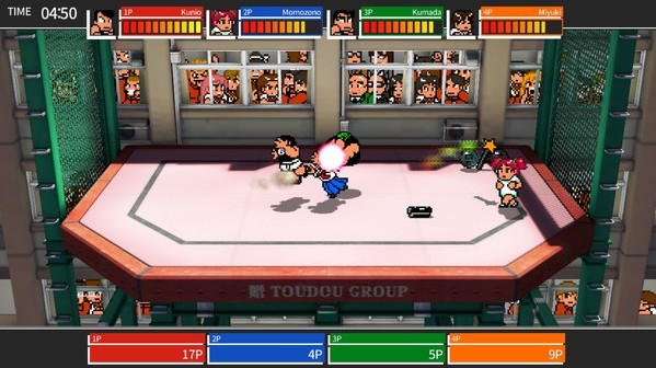Игра River City Super Sports Challenge ~All Stars Special~, скриншот