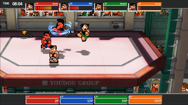 Игра River City Super Sports Challenge ~All Stars Special~, скриншот
