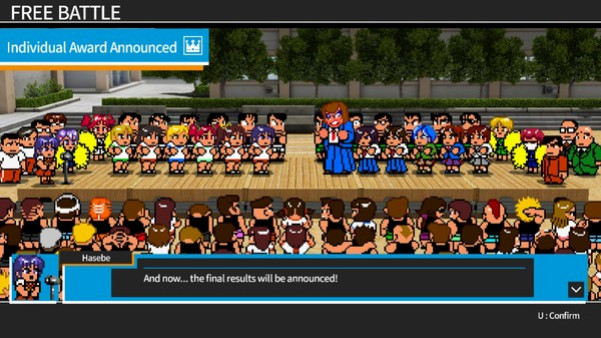 Игра River City Super Sports Challenge ~All Stars Special~, скриншот