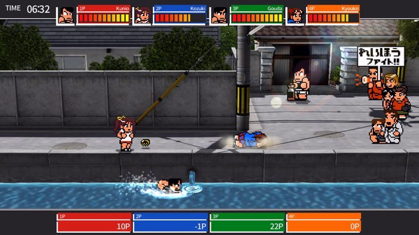Игра River City Super Sports Challenge ~All Stars Special~, скриншот