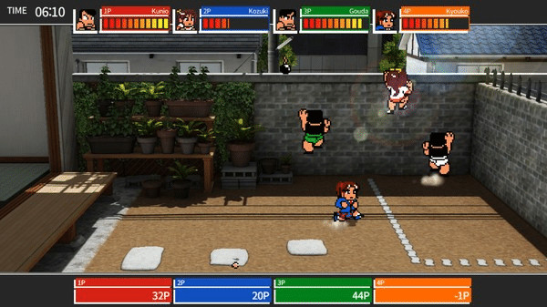 Игра River City Super Sports Challenge ~All Stars Special~, скриншот