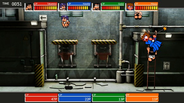 Игра River City Super Sports Challenge ~All Stars Special~, скриншот