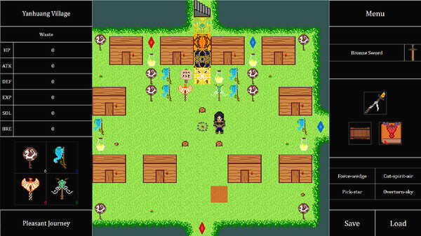 Игра River of Time Yarn, скриншот