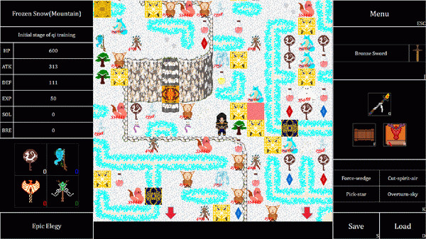 Игра River of Time Yarn, скриншот
