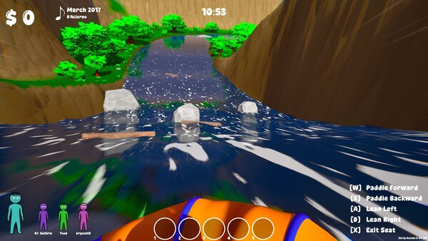 Игра River Runners, скриншот