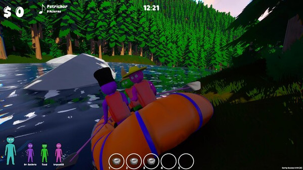 Игра River Runners, скриншот