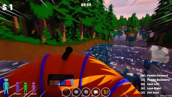 Игра River Runners, скриншот
