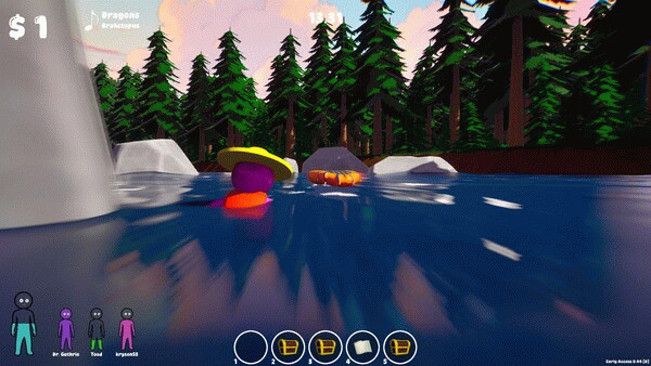 Игра River Runners, скриншот